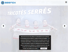 Tablet Screenshot of beenox.com